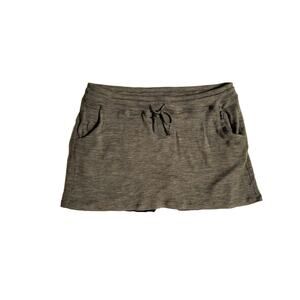 XL Woolly Clothing Women's Knit Merino Wool Skirt Short combo